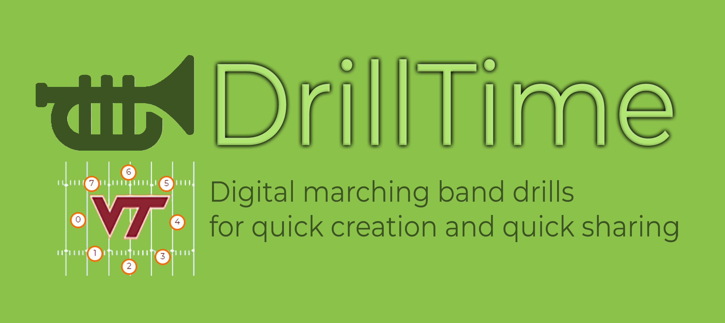 GitHub - SaundersCox/DrillTime: Design and share marching drills!